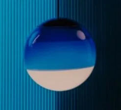 Suspension, Dipping light 30, bleu, LED, 2700k, 913lm, Ø30cm - Marset