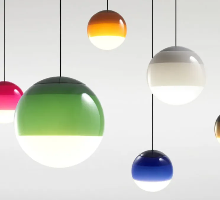 Suspension, Dipping light 13, blanc, LED, 2700k, 463lm, Ø13,5cm - Marset