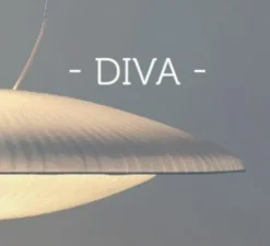 Suspension, DIVA, blanc, Ø85cm - Celine-Wright