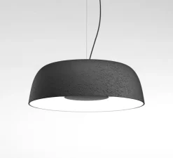 Suspension, Djembé 65.23, gris, LED, dim, 2700K, 1843 lm, Ø63cm, H23cm - Marset