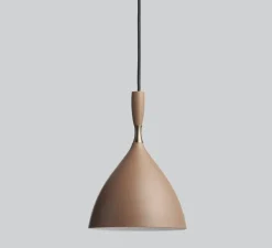 Suspension, Dokka, beige chaud, Ø16,5cm, H24,5cm - Northern