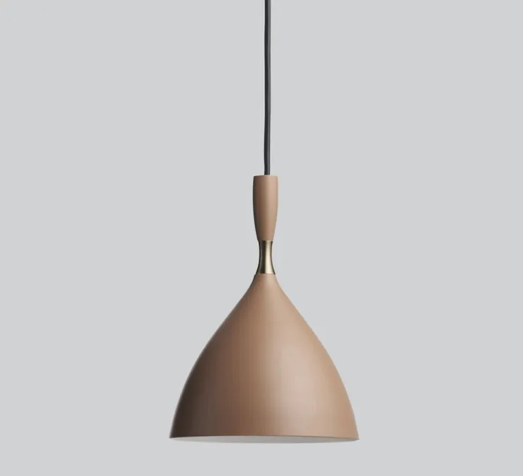 Suspension, Dokka, beige chaud, Ø16,5cm, H24,5cm - Northern