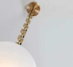 Suspension, Dome 17, blanc, Ø33cm, H43cm - SkLO Studio