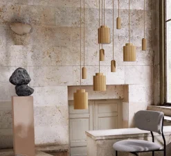 Suspension, Donna 7, jaune, Ø7cm, H17cm - PHOLC