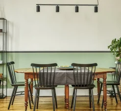 Suspension, Donna Line 120, noir, L120cm, H15cm - Pholc