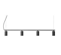 Suspension, Donna Line 120, noir, L120cm, H15cm - Pholc
