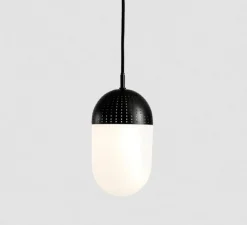 Suspension, Dot, Large, noir, Ø12cm, H21cm - WOUD