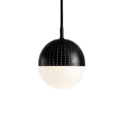 Suspension, Dot, Small, noir, LED, Ø12cm, H13cm - Woud