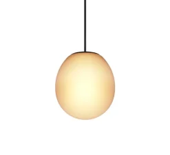 Suspension, Dro ceiling suspended 2.0, noir et marron opale, Ø19,5cm, H20,5cm - Wever&Ducré