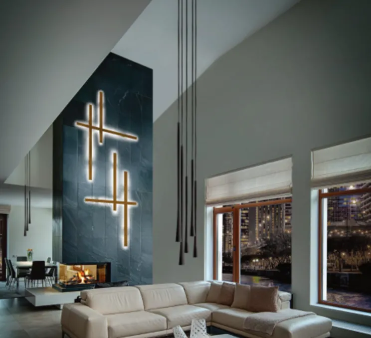 Suspension, Drop S1, noir, LED, 350lm, dimmable, Ø7cm, H60cm - Light Point