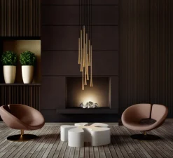 Suspension, Drop S1, or, LED, 350lm, dimmable, Ø7cm, H60cm - Light Point