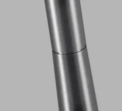 Suspension, Drop S2, titanium, LED, dim, 2700K, 540 lm, Ø5,5cm, H90cm - Light Point