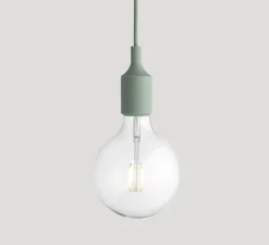 Suspension, E27, vert clair, LED, H23cm, Ø12,5cm - Muuto