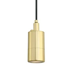Suspension, Ennis, laiton, IP44, Ø6,3cm, H11cm - Mullan Lighting