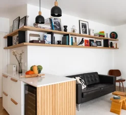 Suspension, Enola B, Blanc, Ø6,7cm, H30cm - Slv