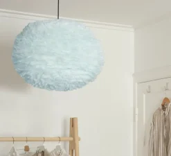 Suspension, Eos large, bleu clair, Ø60cm, H40cm - Umage