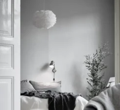 Suspension, Eos M, blanc, câble blanc, Ø45cm, H30cm - Umage