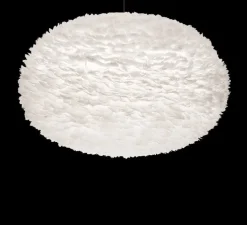 Suspension, Eos XXL, plumes, blanc, H70cm, Ø110cm - UMAGE