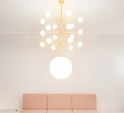 Suspension, Epic 3 180, laiton, Ø40cm, H162cm - Atelier Areti