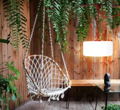 Suspension et lampe à planter, Thierry le Swinger, rouge, LED, Ø40,5cm, H20,5cm - Fatboy