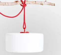 Suspension et lampe à planter, Thierry le Swinger, rouge, LED, Ø40,5cm, H20,5cm - Fatboy