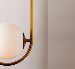 Suspension, Everley, Ø45cm, H95cm - Hudson Valley