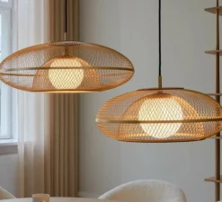 Suspension, Faraday medium, laiton, Ø45cm, H21,8cm - Umage