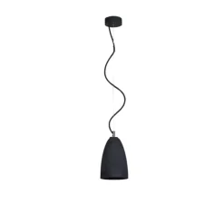 Suspension, Febe 15, Noir, Ø15cm, H22cm - Loftlight