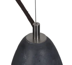 Suspension, Febe 15, Noir, Ø15cm, H22cm - Loftlight