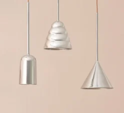 Suspension, Figura Arc, chrome, Ø10cm, H45cm - SCHNEID