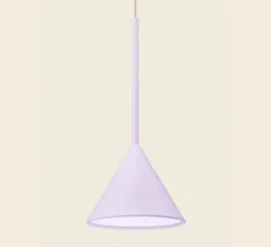 Suspension, Figura Cone, lilas, Ø20cm, H45cm - Schneid