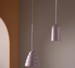 Suspension, Figura Stream, lilas, Ø16,5cm, H45cm - Schneid