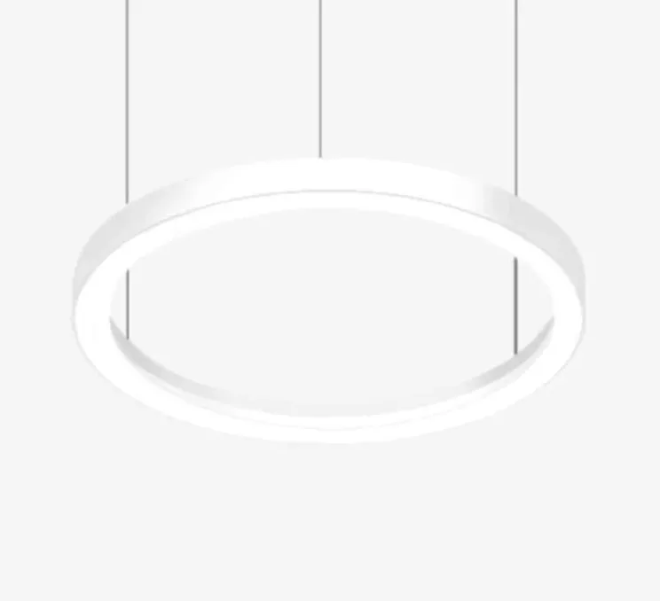 Suspension, File Flex Circle Diffused 24V, blanc, IP40, Ø80cm, H3,4cm - Lucifero's