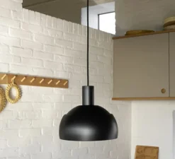 Suspension, FJ Elements 250, noir, Ø25cm, H22cm - Louis Poulsen