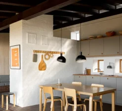 Suspension, FJ Elements 250, noir, Ø25cm, H22cm - Louis Poulsen