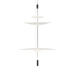 Suspension, flamingo 1560, Graphite, LED dimmable, 2700K, 1662lm, Ø90cm, H75cm - Vibia