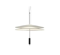 Suspension, flamingo 1510, graphite, LED dimmable, 2700K, 1389lm, Ø70cm, H80cm - Vibia