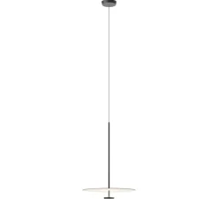 Suspension, Flat 5940, terracotta, LED, dim, 3500K, 1868 lm, Ø55cm, H80cm - Vibia
