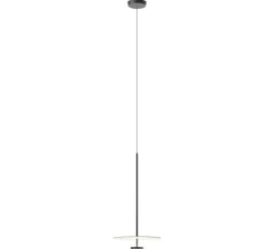 Suspension, Flat 5935, vert, LED, dim, 3500K, 1868 lm, Ø40cm, H80cm - Vibia