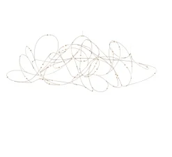Suspension, Flock of Light 31, bronze, LED, dim, 2500K, 2582 lm, L180cm, H80cm - Moooi