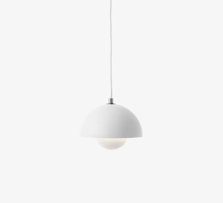 Suspension, Flowerpot VP10, blanc mat, Ø16cm, H13cm - Andtradition
