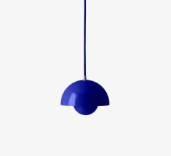 Suspension, FlowerPot VP10, bleu cobalt, Ø16cm, H12,7cm - Andtradition