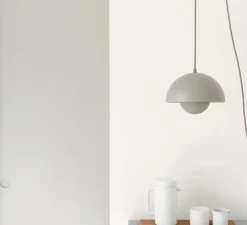 Suspension, FlowerPot VP1, gris mat, Ø23cm, H16cm - Andtradition