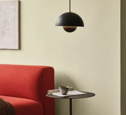 Suspension, FlowerPot, VP1, noir mat, H16cm, Ø23cm - Andtradition