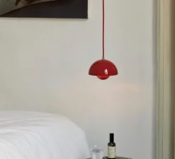 Suspension, Flowerpot VP10, rouge vermillon, Ø16cm, H13cm - Andtradition