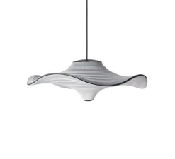 Suspension, Flying, bleu brume, LED, 3000K, 2600 lm, Ø96cm, H45cm - Made by Hand