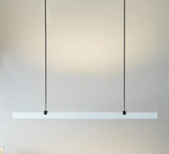 Suspension, Fold office G2, blanc, LED, dim, 3000K, 5200 lm, L116cm, H5,4cm - Belid