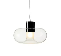 Suspension, Fontanella Grande, noir, Ø25,9cm, H18,5cm - Fontana Arte