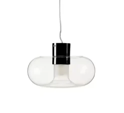 Suspension, Fontanella Grande, noir, Ø25,9cm, H18,5cm - Fontana Arte