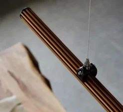 Suspension, Freeline F44, bronze, IP40, LED, dim, 2700K, lm, Ø2,3cm, H200cm - Fabbian